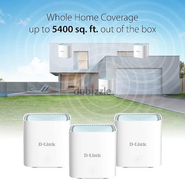 D-Link M15/3, Eagle Pro AI Mesh WiFi 6 Router System 3 pack 3