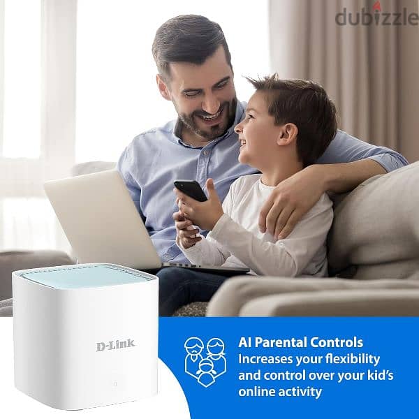 D-Link M15/3, Eagle Pro AI Mesh WiFi 6 Router System 3 pack 4