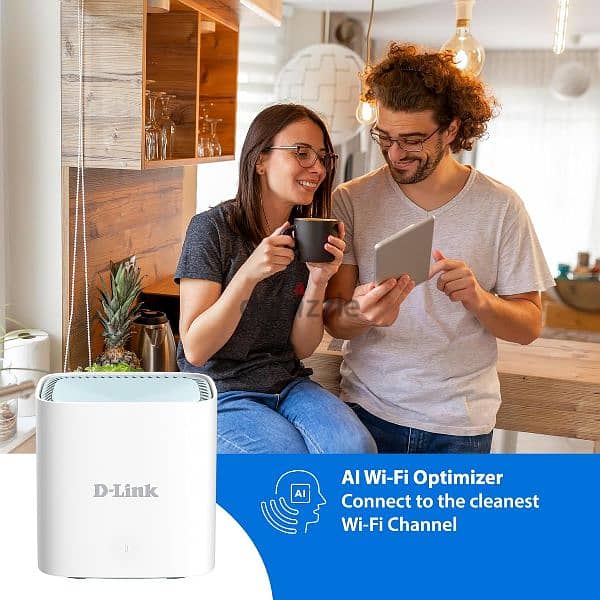D-Link M15/3, Eagle Pro AI Mesh WiFi 6 Router System 3 pack 9