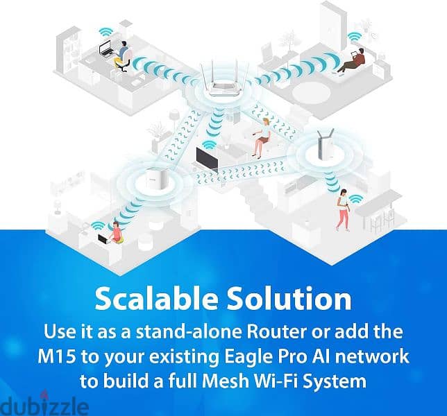 D-Link M15/3, Eagle Pro AI Mesh WiFi 6 Router System 3 pack 10