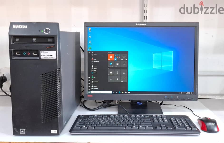 LENOVO Core i7 Computer Set NVidia Graphics Card 22