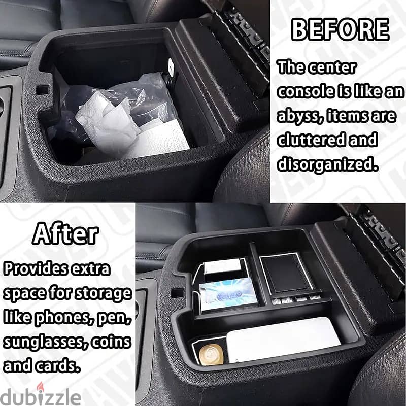 Center Console Storage Tray 3