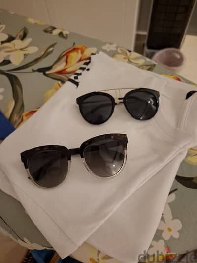 light used two branded un glasses