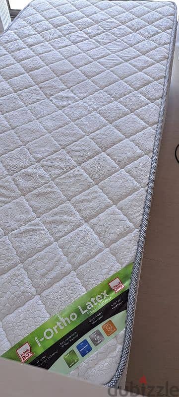 iOrtho Latex Firm Rebonded Foam Single Mattress - 90x200x22 cm 8