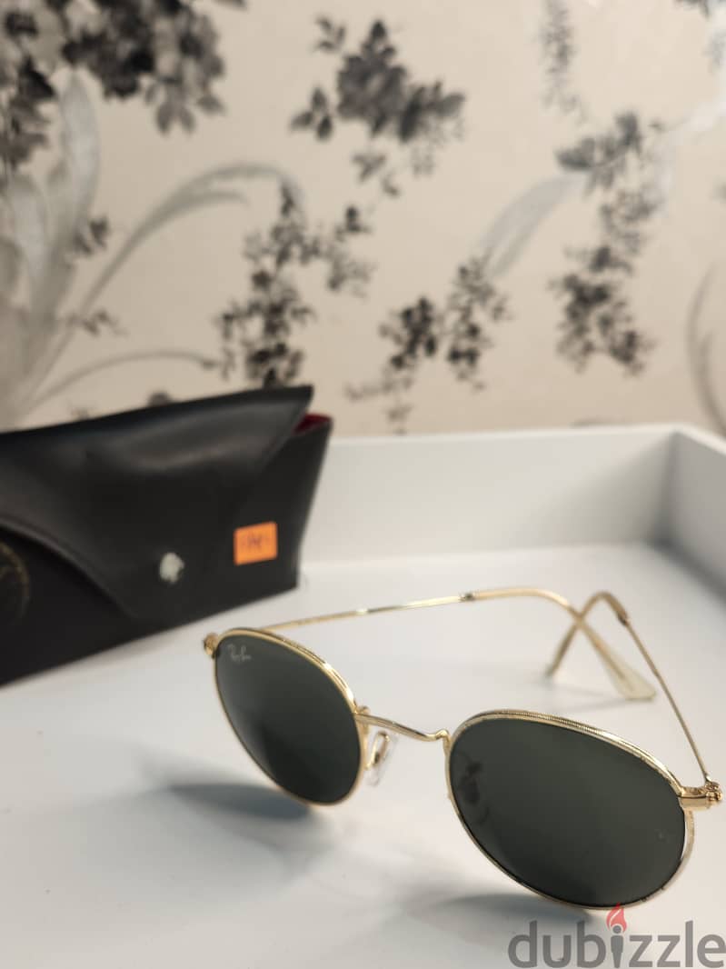 Rayban original Sunglasses used clean نظارات شمسية رجالية ونسائية أصل 3