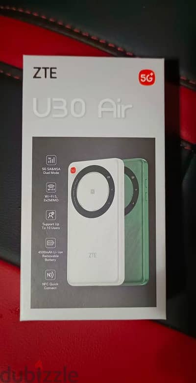 Brand new ZTE 5G mifi NFC only ZAIN sim working& delivery available