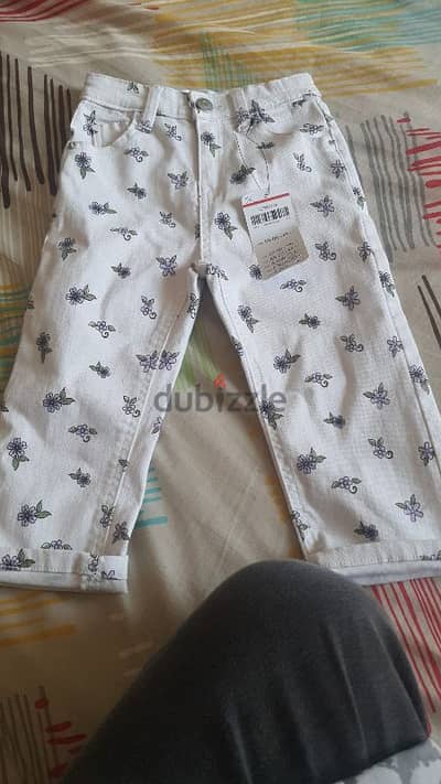 girl's floral pants (new)