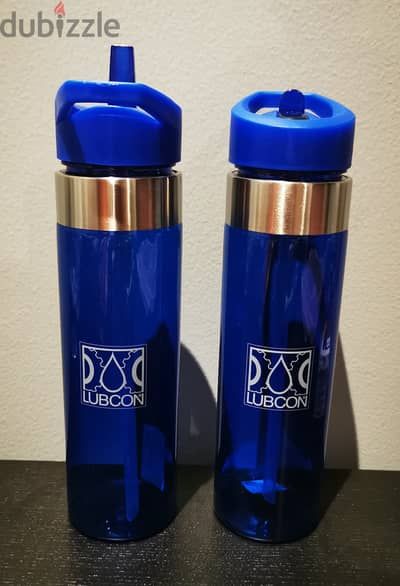 Unused drinking bottles