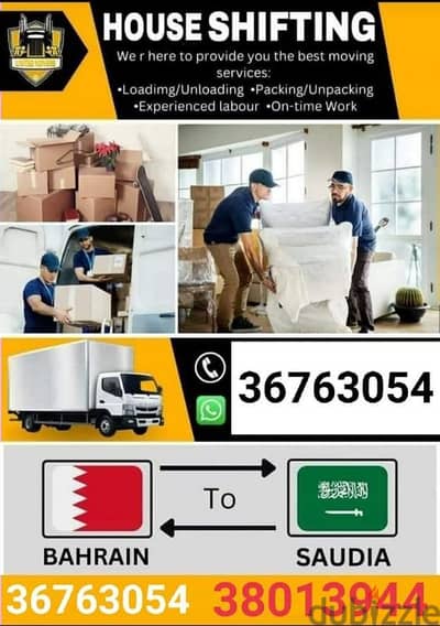 House mover packer Saudi dubai Bahrain transport service available