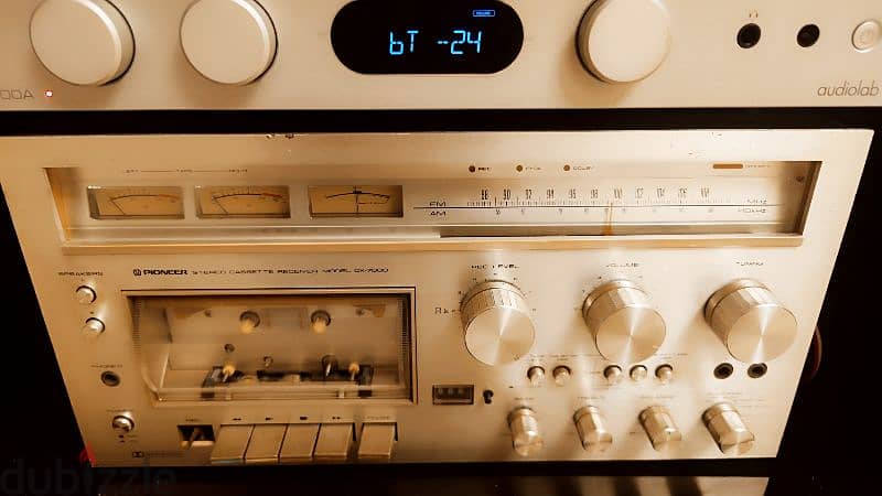 audiolaab 6000A and pioneer stereo integrated amplifier with DAC 1