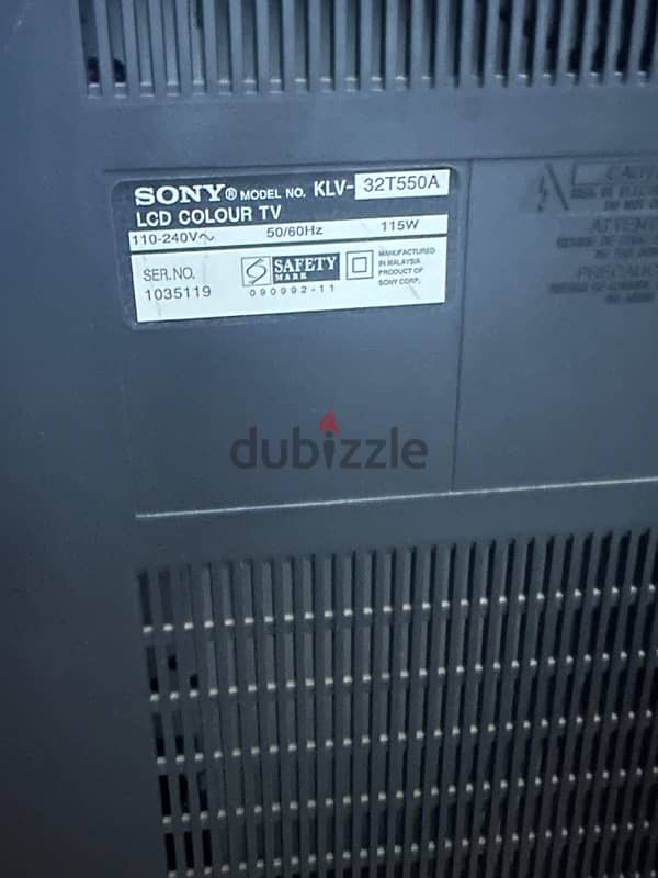 TV Sony 32” (For scrap) 1