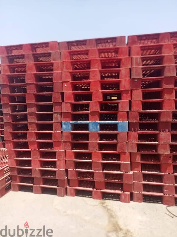 used wooden pallets and plastic pallets available, good condition. 10