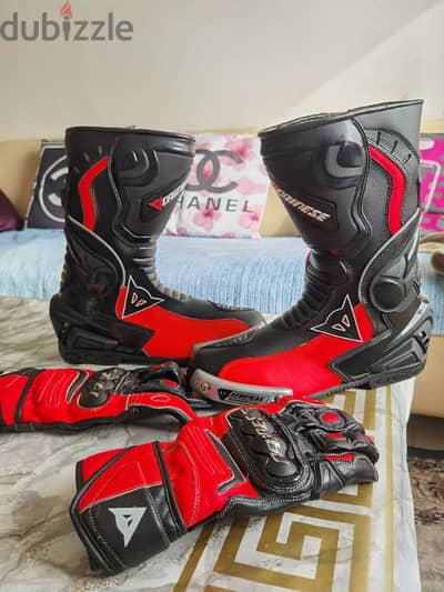 brand new Dainese boots & Gloves