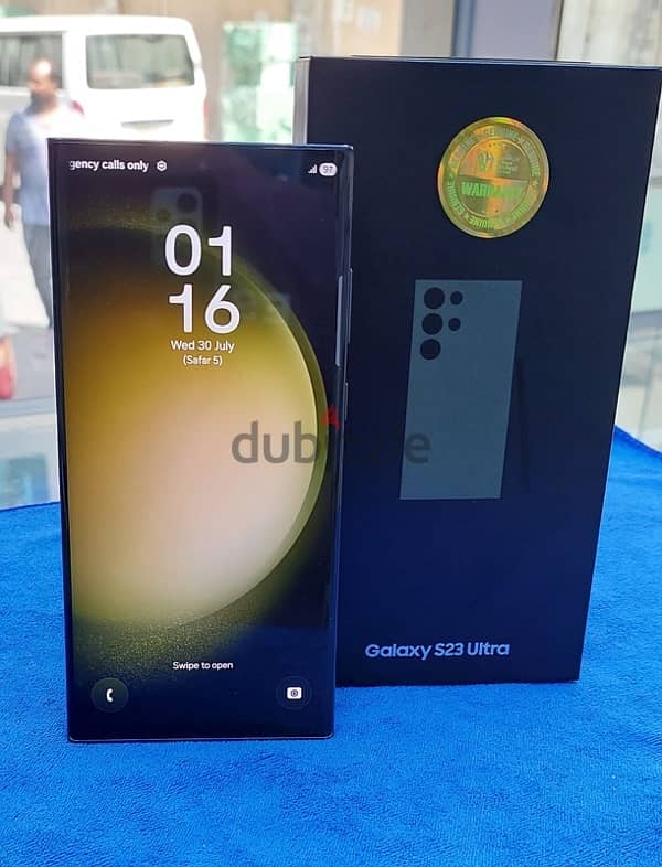 Samsung galaxy S23 ultra 5G 512 GB internal memory 12 GB RAM 1
