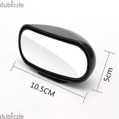 Car Rearview Auxiliary HD Glass Parking Aid Mirror 360-degree