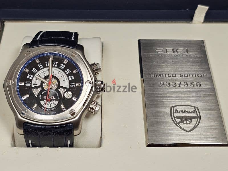 Ebel Arsenal FC Tekton Chonograph Edition 48mm 1