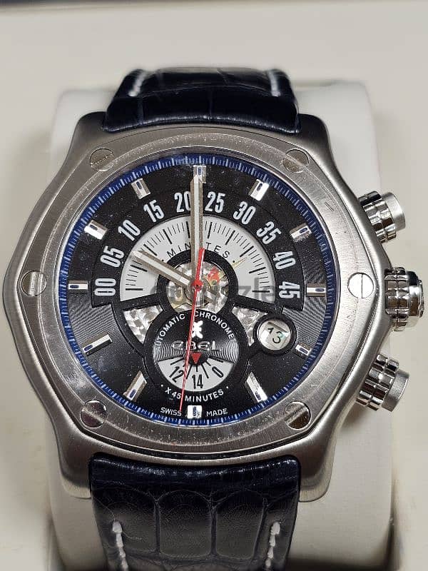 Ebel Arsenal FC Tekton Chonograph Edition 48mm 4