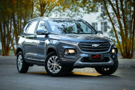 Chevrolet Groove 2023 Grey  Agency Service  Sporty SUV  Bahrain Spec