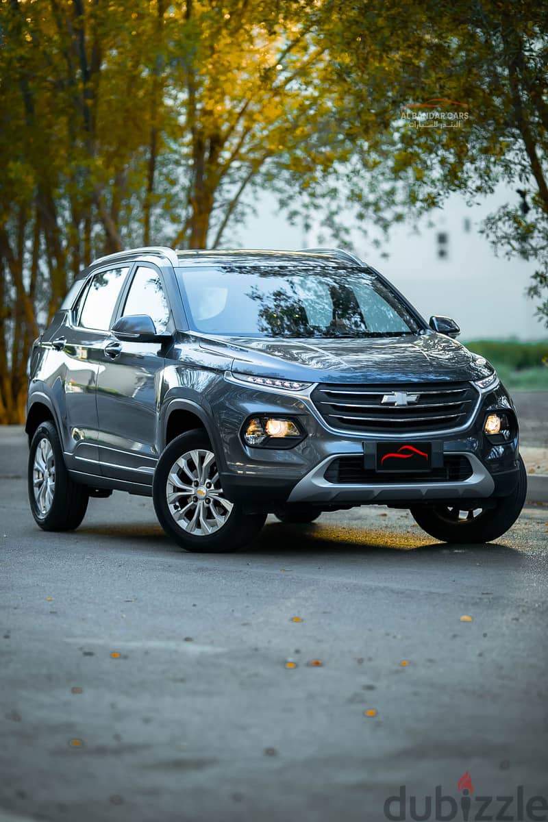 Chevrolet Groove 2023 Grey  Agency Service  Sporty SUV  Bahrain Spec 4