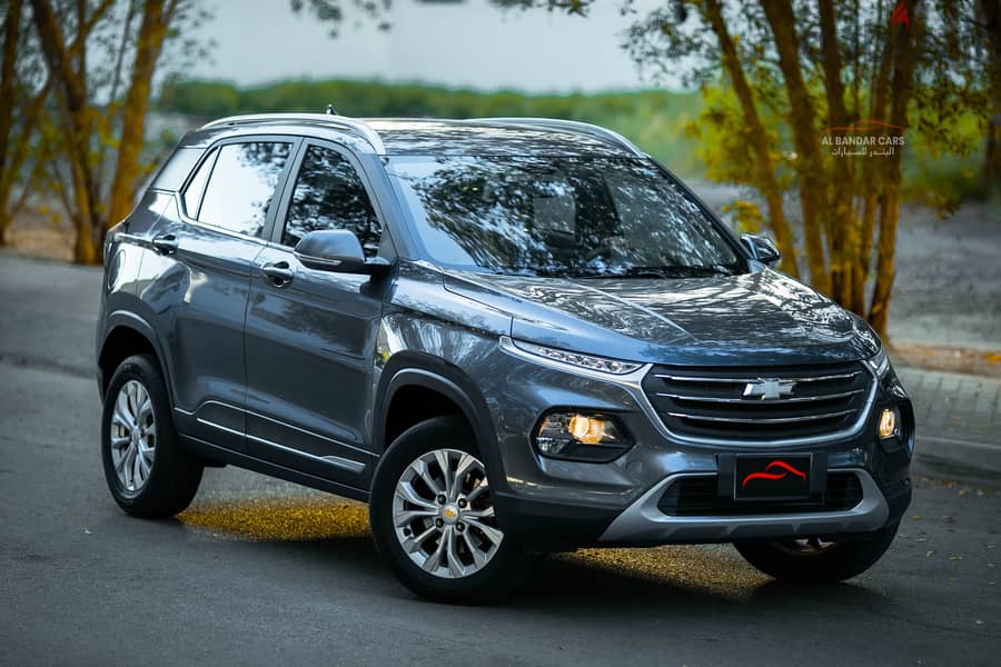 Chevrolet Groove 2023 Grey  Agency Service  Sporty SUV  Bahrain Spec 5
