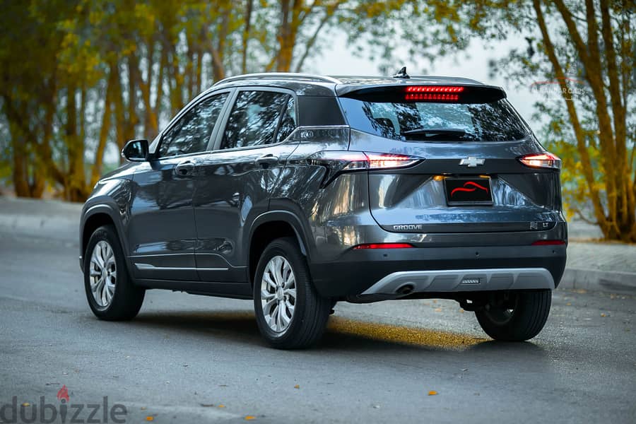 Chevrolet Groove 2023 Grey  Agency Service  Sporty SUV  Bahrain Spec 8