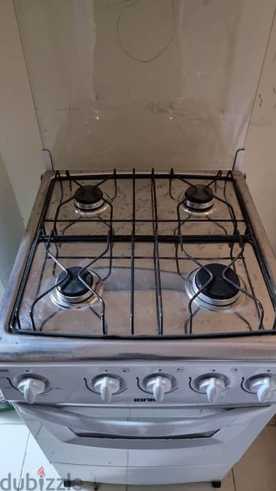 Gas cooker burner with oven for sale