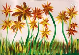 flower painting 0