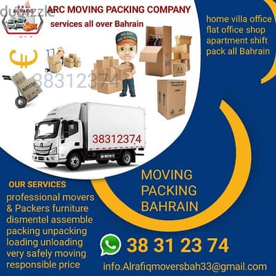 home moving packing company in Bahrain 38312374 Whatsapp mobile