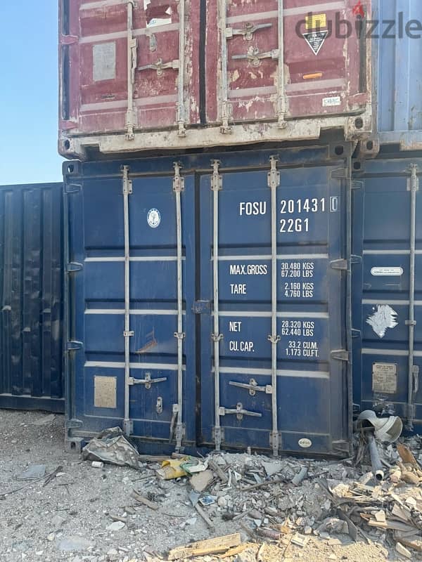 20’ & 40’ feet Containers for sale 1
