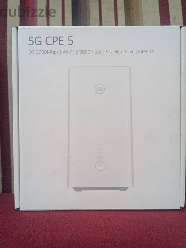 Zain 5G cpe 5 brand new router for sale wifi 6 speed up to 3600mbps ...