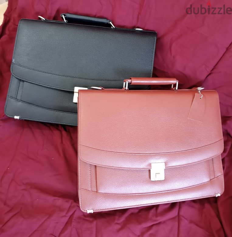 Laptops bag / case genuine leather 3