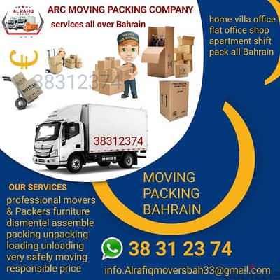 moving packing company in Bahrain 38312374 Whatsapp mobile