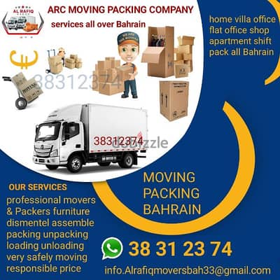 professional movers and Packers company in Bahrain 38312374 Whatsapp