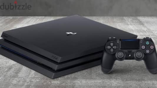 Playstation 4 Pro 1TB  مبرمجه بحالة ممتازه in excellent condition