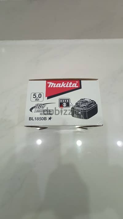Makita battery Model BL1850B بطارية مكيتا