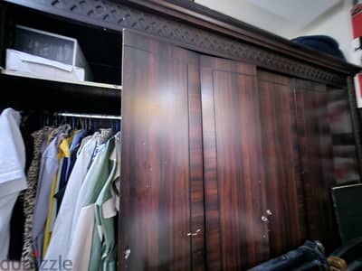 Large Wooden Wardrobe – Elegant Design 20 BD