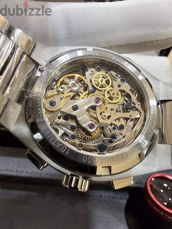 Picasso & Co. Chronograph Mechanical Watch Blue Dial 5