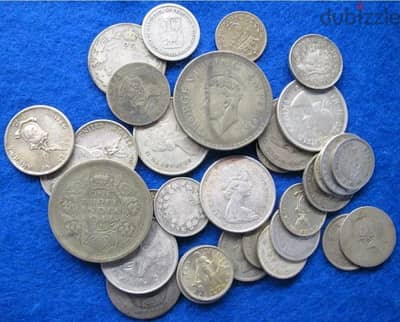 Old silver coins for sell 100 gram 34490892