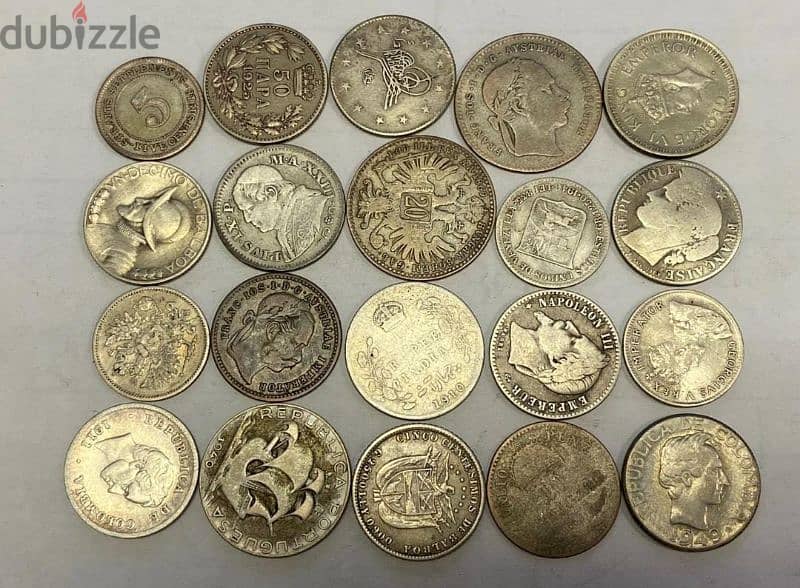 Old silver coins for sell 100 gram 34490892 1