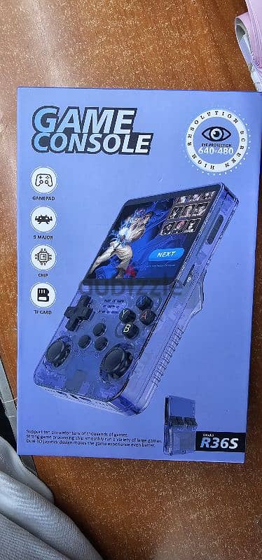 R36S 128G 20000+ Games Retro Handheld Game Console, Retro Console 4
