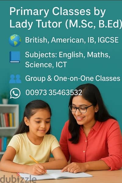 Tuition British,American, IB,IGCSE Curriculum