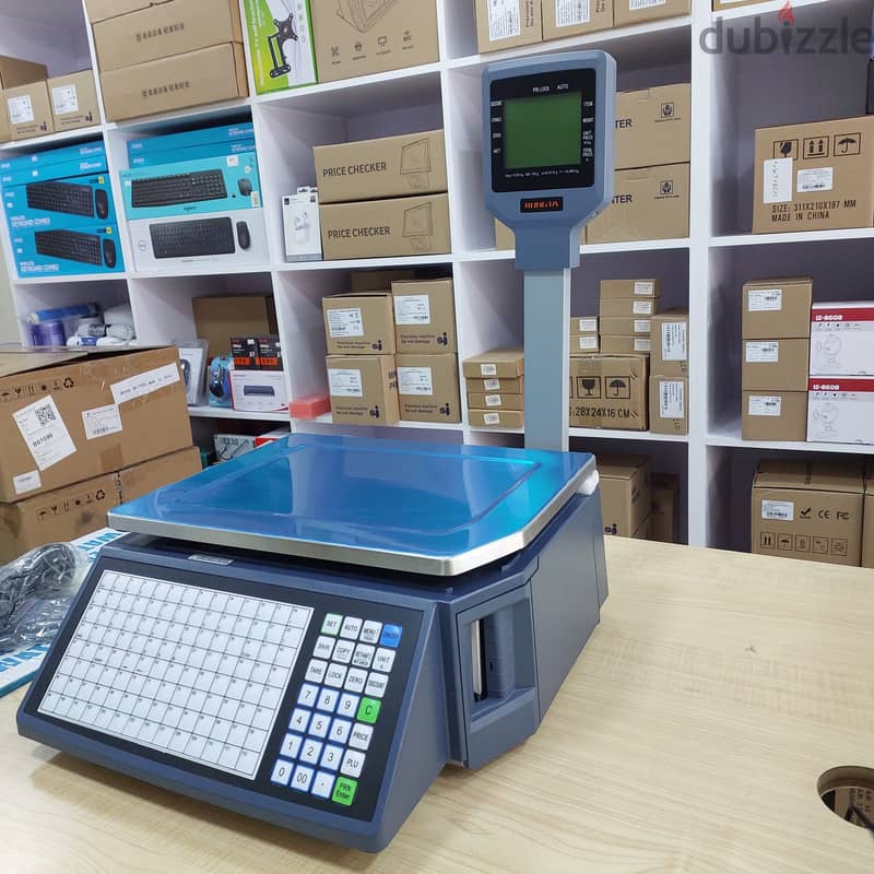 Digital Weighing Scale for Barcode Label Printing 4