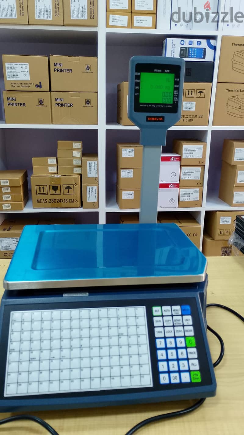 Digital Weighing Scale for Barcode Label Printing 3