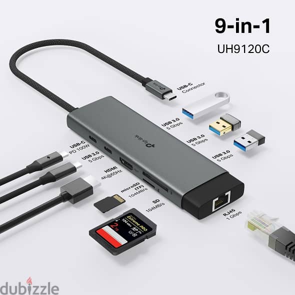 TP link 9 in 1 USB type C Hub 3