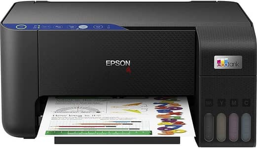 Epson Ink Tank Printer - Copy - Scan - Color -WIFI - Ready To Use ...