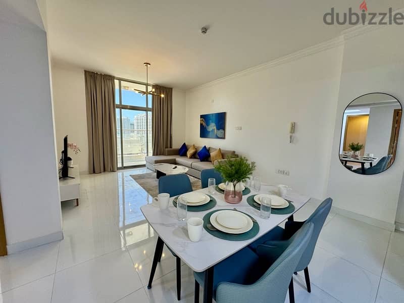 Balcony | See View | Newly Furnished 3