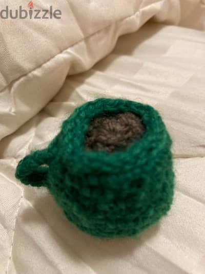 crochet coffee mug