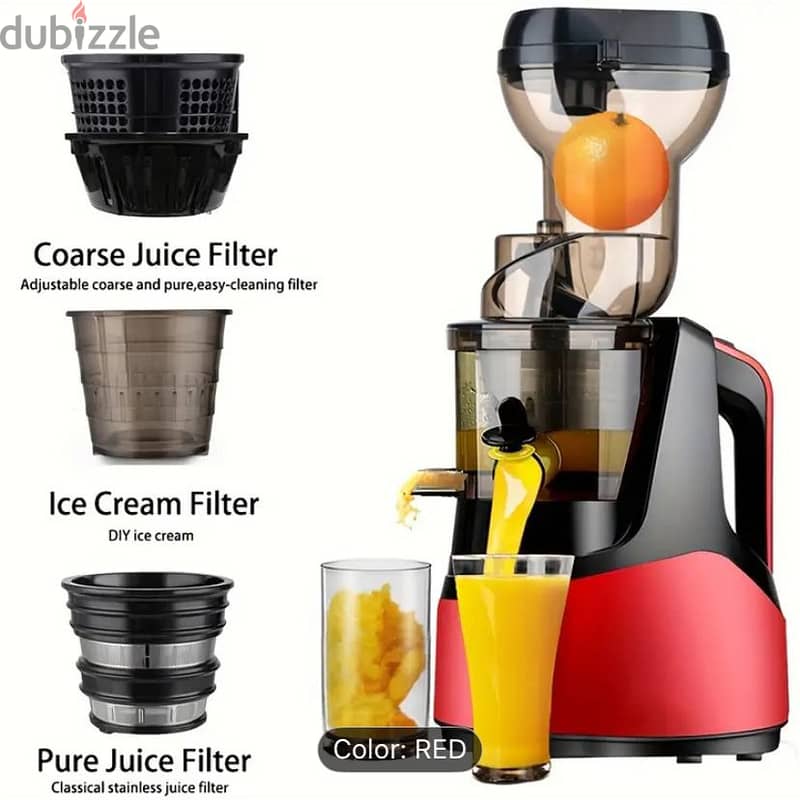 Hilton Slow Juicer, Cold Press 2