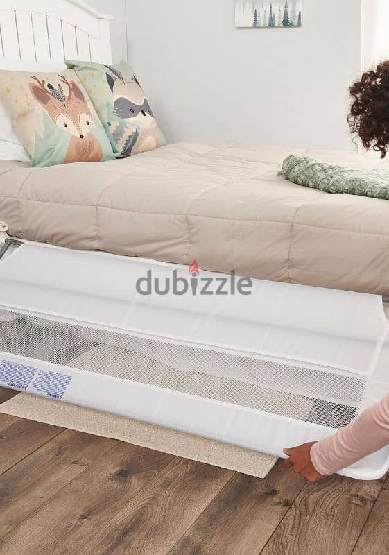 extra long bed rail folds down 1
