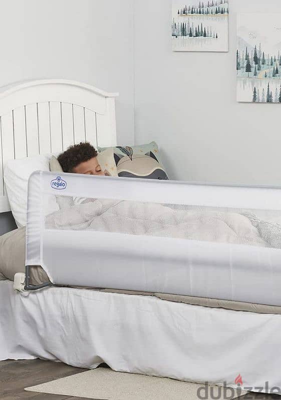 extra long bed rail folds down 2